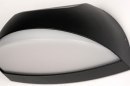Foto 73750-7: Zwarte wandlamp voor buiten met led verlichting