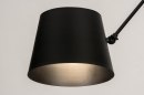 Foto 73759-5 detailfoto: Zwarte verstelbare hanglamp met knikarm 