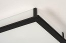 Plafondlamp 73763: industrieel, modern, glas, wit opaalglas #8