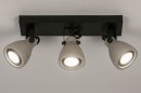 Foto 73799-2: Stoere spots van beton geschikt voor vervangbaar led.