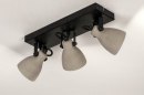 Foto 73799-3: Stoere spots van beton geschikt voor vervangbaar led.