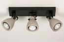 Foto 73799-7: Stoere spots van beton geschikt voor vervangbaar led.