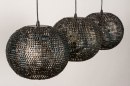 Hanglamp 73824: industrieel, landelijk, modern, metaal #10