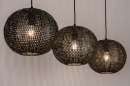 Hanglamp 73824: industrieel, landelijk, modern, metaal #4