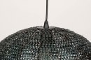 Foto 73828-8 detailfoto: Zwarte ronde hanglamp van metaal