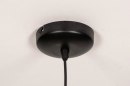 Foto 73828-9 detailfoto: Zwarte ronde hanglamp van metaal