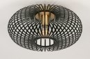 Deckenleuchte 73840: laendlich, modern, Retro, Messing #2