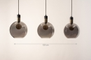 Hanglamp 73847: modern, eigentijds klassiek, art deco, glas #14