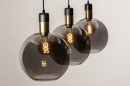 Hanglamp 73847: modern, eigentijds klassiek, art deco, glas #16