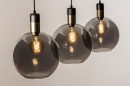 Hanglamp 73847: modern, eigentijds klassiek, art deco, glas #17