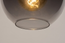 Hanglamp 73849: modern, retro, glas, zwart #18