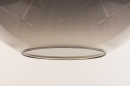 Hanglamp 73851: modern, retro, glas, zwart #15