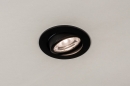 Foto 73871-6: Mattschwarzer Einbaustrahler inklusive dimmen bis warmes Licht und einstellbarer Abstrahlwinkel