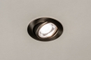 Einbauspot 73872: modern, Edelstahl, Metall, Nickel #1