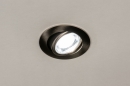 Einbauspot 73872: modern, Edelstahl, Metall, Nickel #3