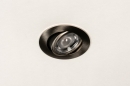 Einbauspot 73872: modern, Edelstahl, Metall, Nickel #8