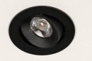 Foto 73879-11: Moderner Einbaustrahler mit dimmbarem LED, bei dem die Lichtfarbe dimmt.