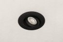 Inbouwspot 73900: design, modern, aluminium, zwart #4
