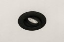 Inbouwspot 73900: design, modern, aluminium, zwart #5