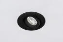 Inbouwspot 73902: design, modern, aluminium, zwart #15