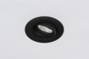 Inbouwspot 73902: design, modern, aluminium, zwart #16