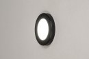Spot 73931: modern, kunststof, zwart, rond #5