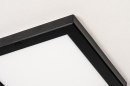 Plafondlamp 73936: modern, kunststof, zwart, mat #7