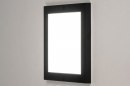 Plafondlamp 73936: modern, kunststof, zwart, mat #8