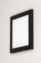 Plafondlamp 73936: modern, kunststof, zwart, mat #9