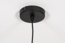 Hanglamp 73945: modern, eigentijds klassiek, metaal, zwart #9