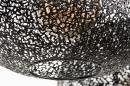 Foto 73948-10: Schitterende hanglamp voorzien van drie kappen in mat zwarte kleur. 