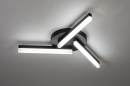 Plafondlamp 73992: modern, kunststof, acrylaat kunststofglas, metaal #1