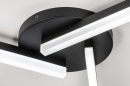 Plafondlamp 73992: modern, kunststof, acrylaat kunststofglas, metaal #4