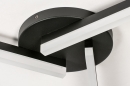 Plafondlamp 73992: modern, kunststof, acrylaat kunststofglas, metaal #5
