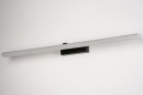 Wandlamp 73995: modern, kunststof, acrylaat kunststofglas, zwart #4