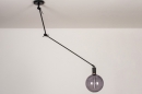 Hanglamp 74003: industrieel, modern, metaal, zwart #14