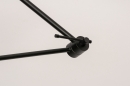 Hanglamp 74004: industrieel, modern, metaal, zwart #2