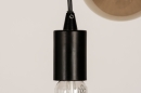 Hanglamp 74061: industrieel, modern, metaal, zwart #8