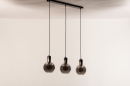 Hanglamp 74076: modern, eigentijds klassiek, art deco, glas #24