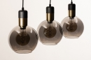 Hanglamp 74076: modern, eigentijds klassiek, art deco, glas #26