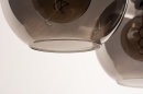 Hanglamp 74076: modern, eigentijds klassiek, art deco, glas #28