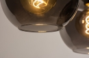 Hanglamp 74076: modern, eigentijds klassiek, art deco, glas #29