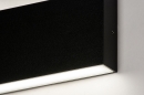 Foto 74096-6 niet_in_feed: Rechthoekige en platte led wandlamp in het zwart