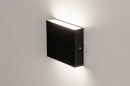Wandlamp 74097: modern, aluminium, metaal, zwart #3