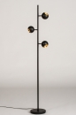 Vloerlamp 74113: modern, retro, metaal, zwart #4