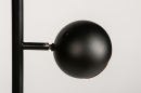 Vloerlamp 74113: modern, retro, metaal, zwart #8