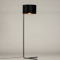 Foto 74124-10: Zwarte minimalistische vloerlamp zonder kap
