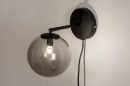 Wandlamp 74129: modern, retro, eigentijds klassiek, glas #5