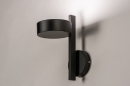 Wandlamp 74132: modern, metaal, zwart, mat #3