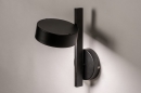 Wandlamp 74132: modern, metaal, zwart, mat #5